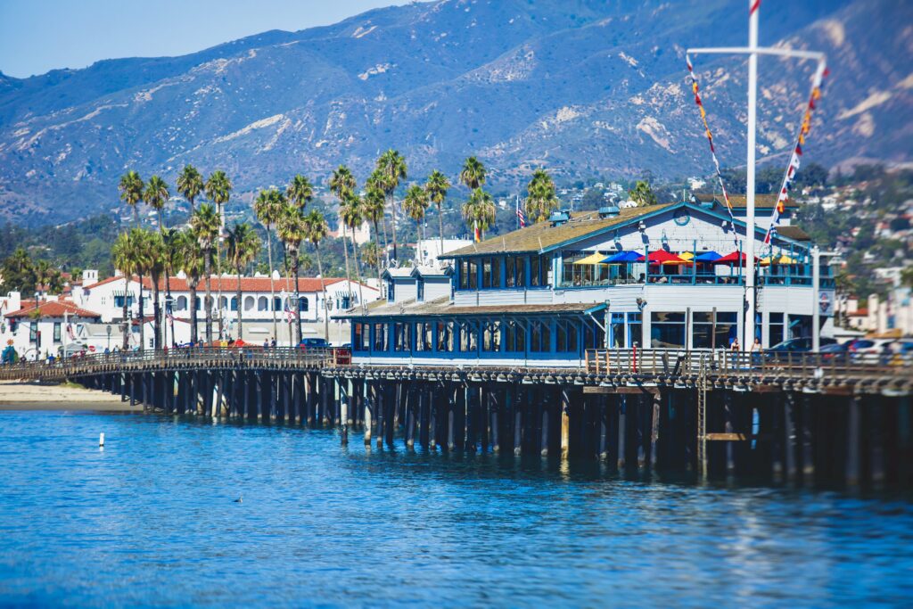 Stearns Wharf pier 