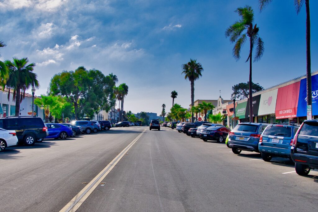 Girard Street in La Jolla