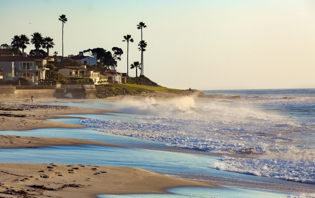 La Jolla Shores Beach, a must visit with 2 days in San Diego