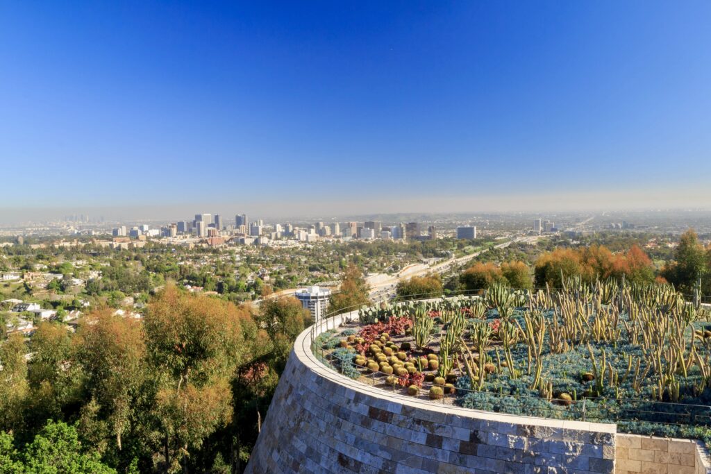 Cactus Garden at the Getty Center 