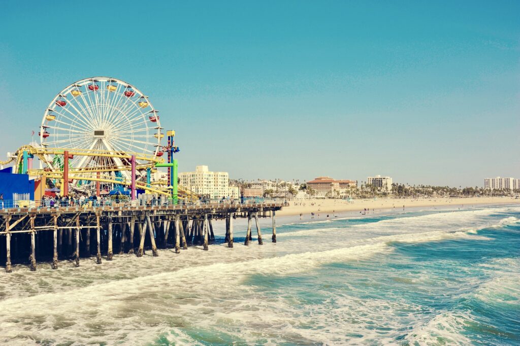 best time to visit santa monica