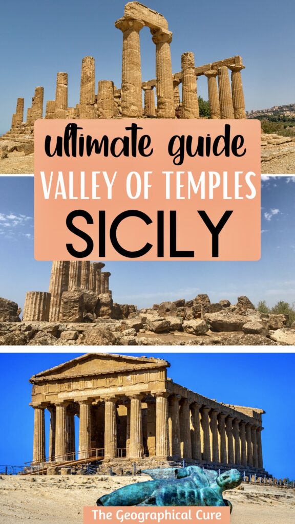 Pinterest pin for guide to the Valley of the Temples