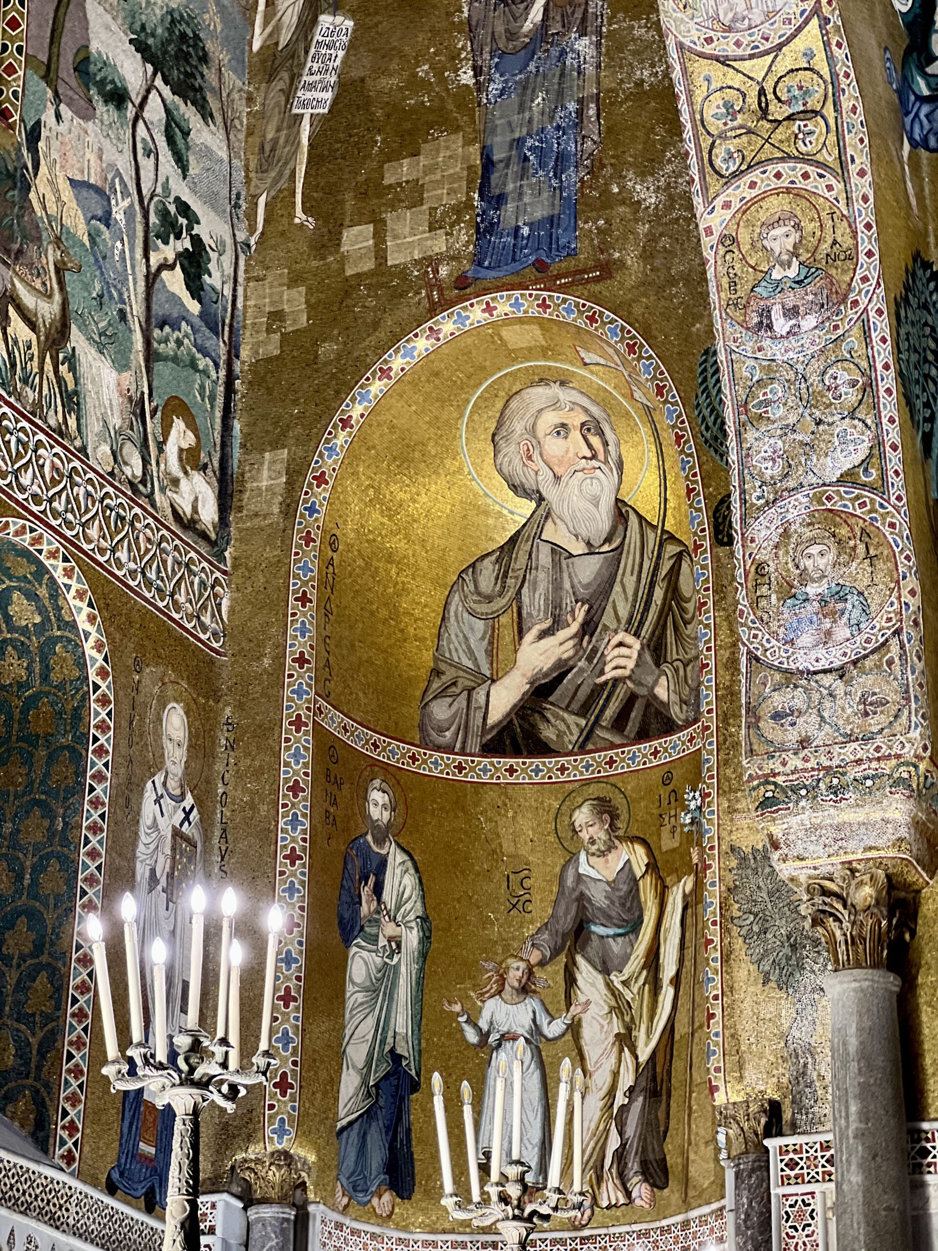 moaics in the Palatine Chapel