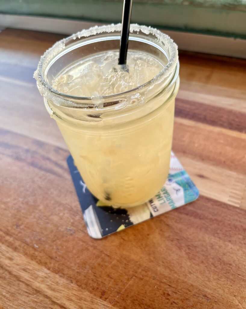 Salty Dog cocktail at Wonderland