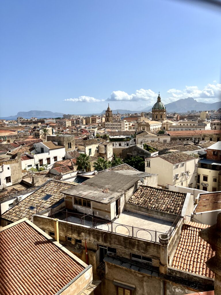 view from the dome of Salvatore church