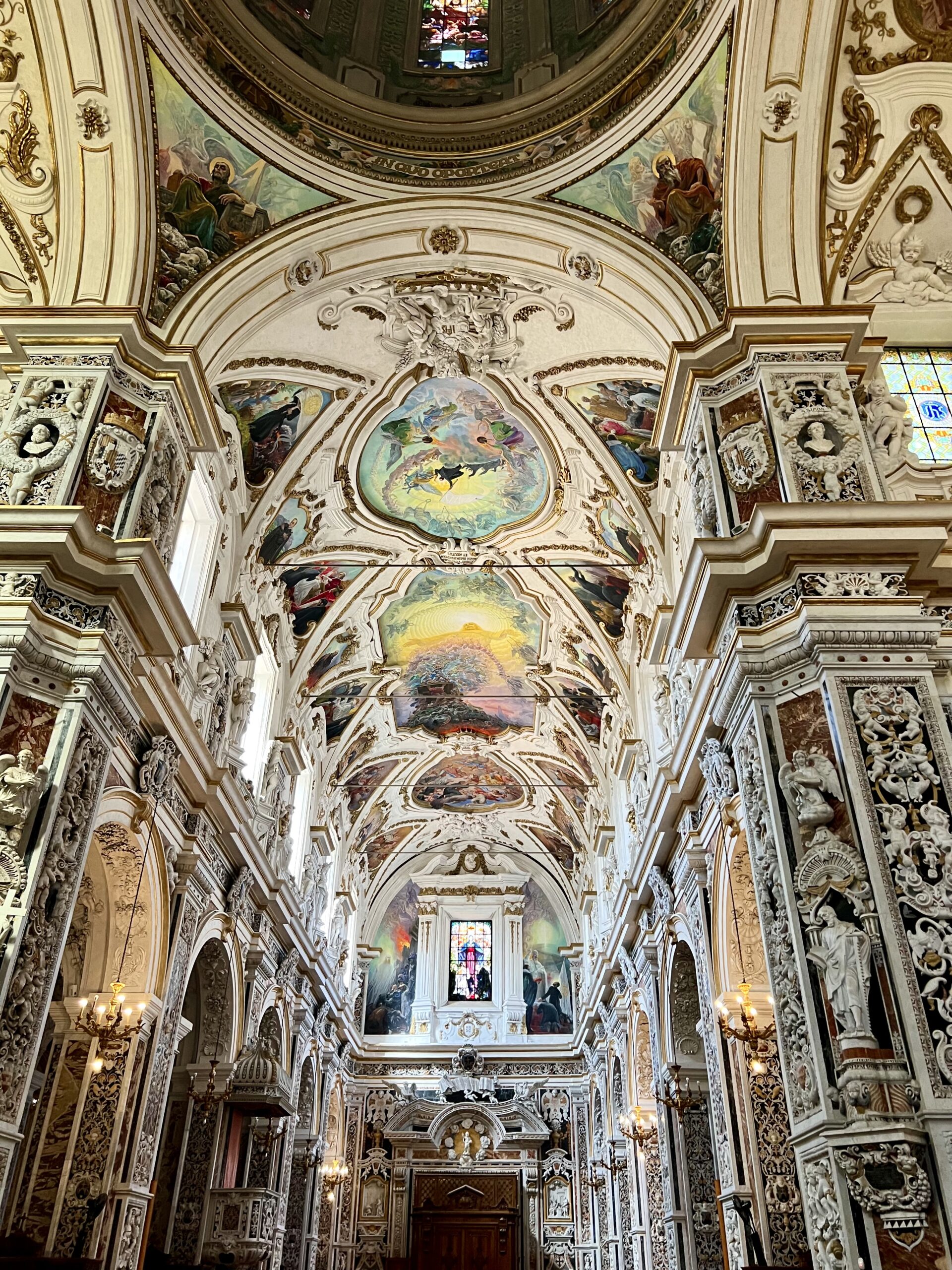 nave of Gesu Church