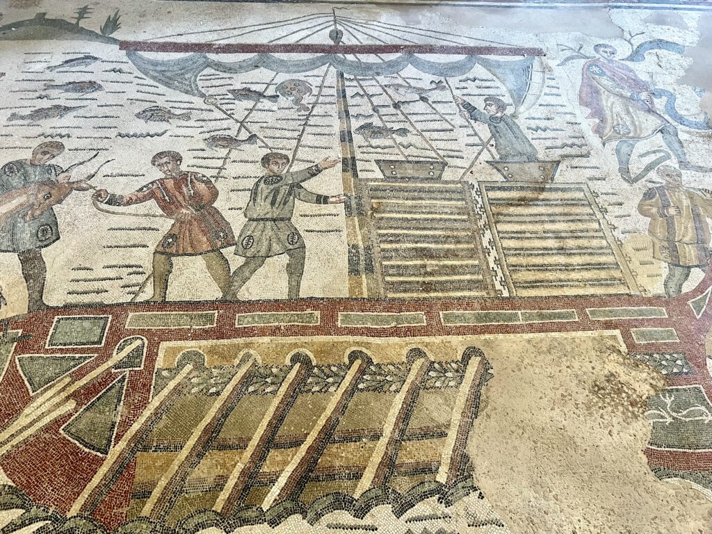 mosaics in the Ambulatory of the Great Hunt