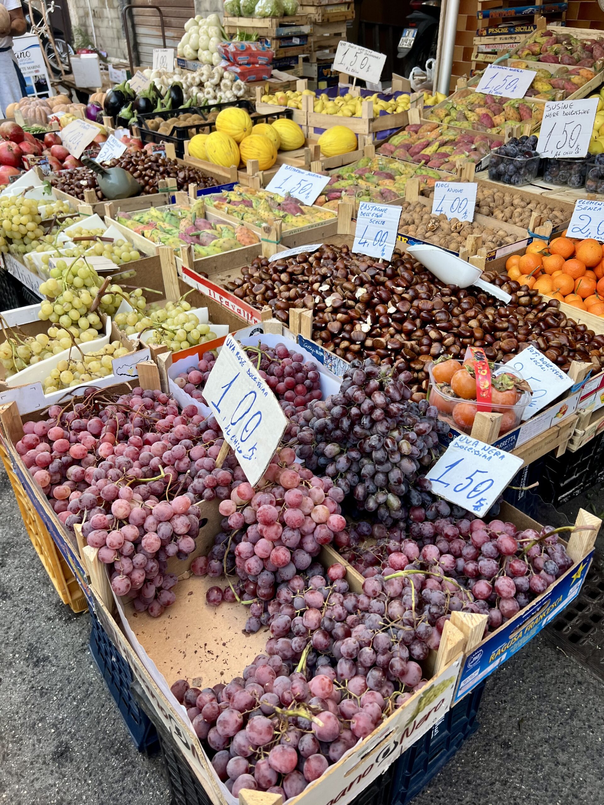fruit at Ortigia Market
