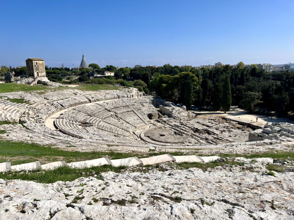 Greek Theater, a must see with 2 days in Syracuse