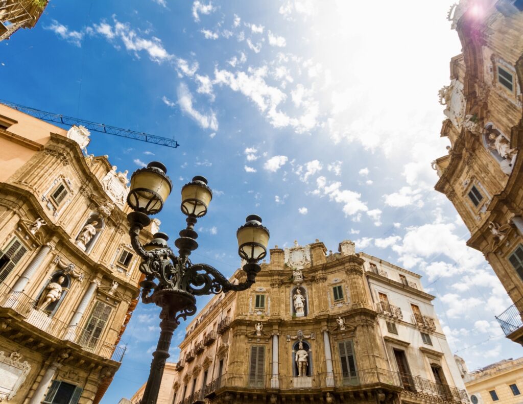 Quattro Conti, the center of Palermo