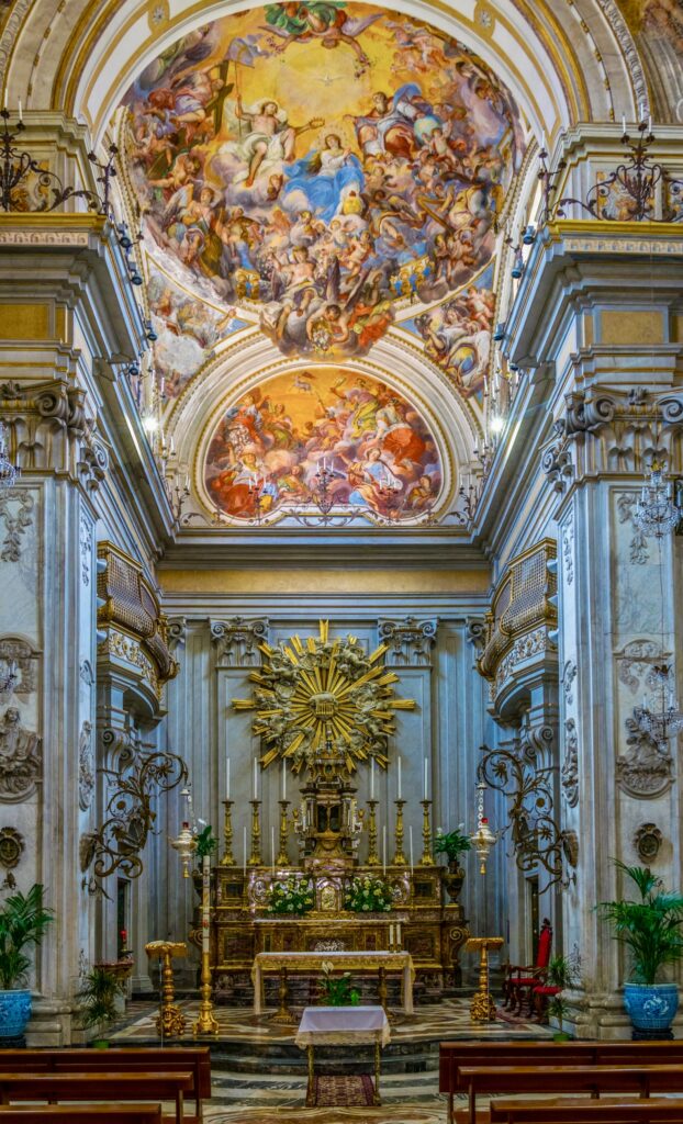 interior of the Chiesa di San Benedetto