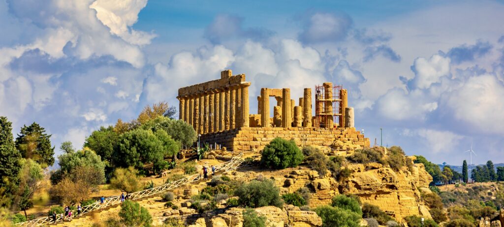 Temple of Juno in Agrigento, a wonderful archaeological museum in Italy