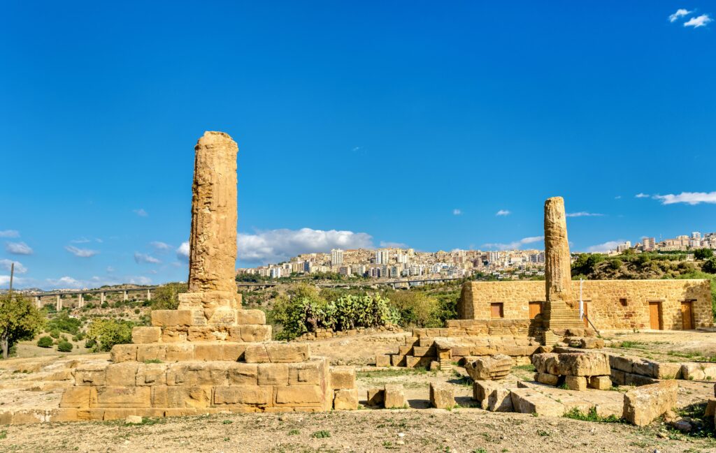 ruins of the Temple of Vulcan 
