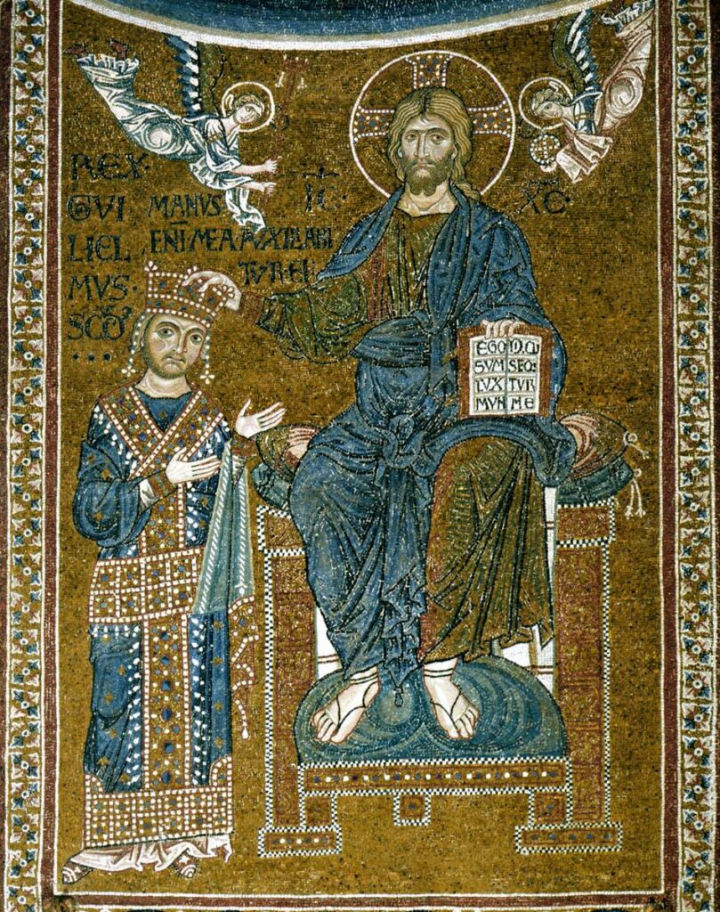 Christ crowning William II