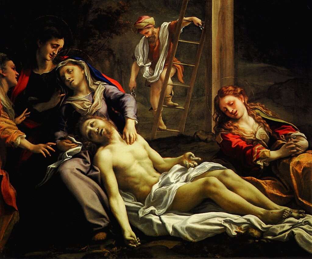 Correggio, Lamentation, 1524