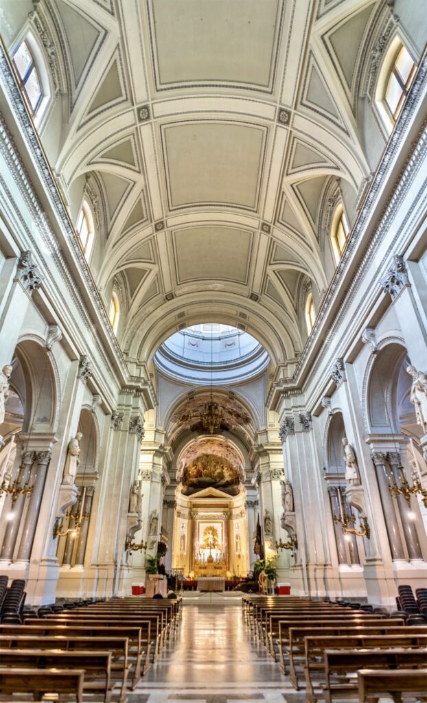 interior of Palermo Cathedral