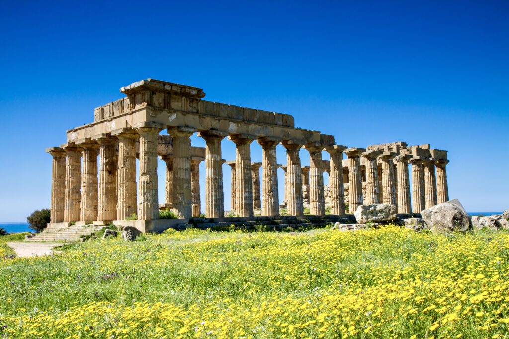 Greek Temple in Selinunte
