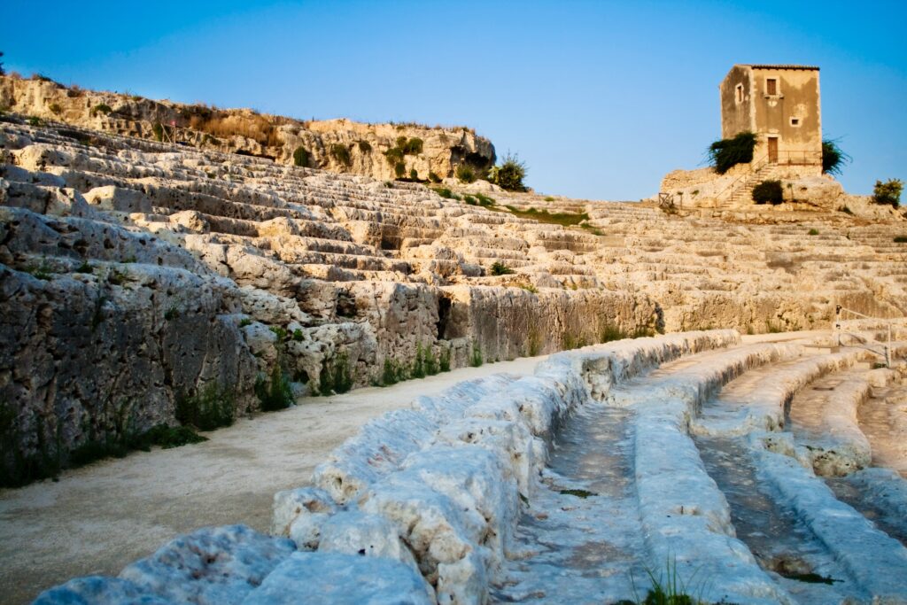 ruins of the Roman Amphitheater