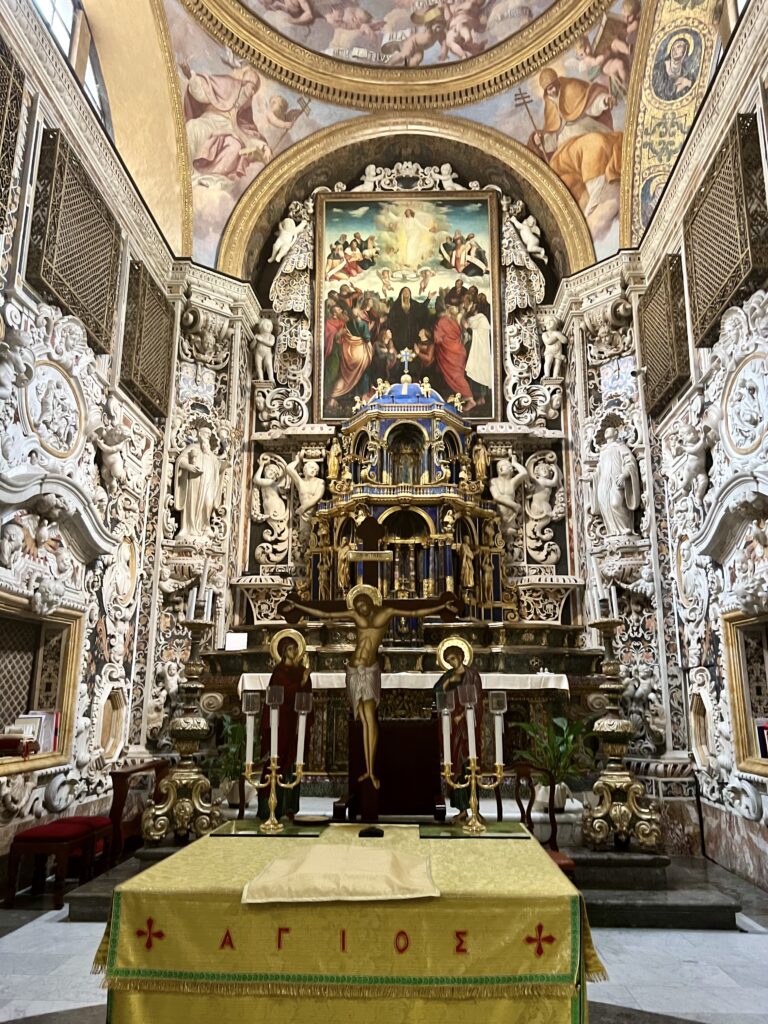 Baroque altar