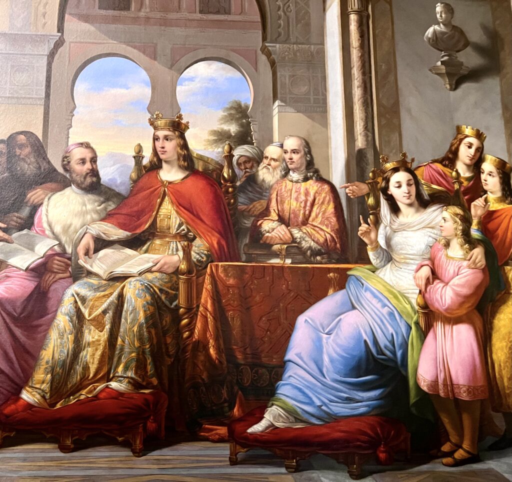 Frederico II Receiving a Translation of Aristotle's Works