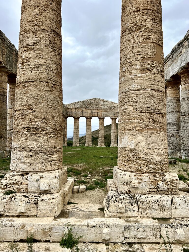 ruins of the Temple of Segesta Sicily