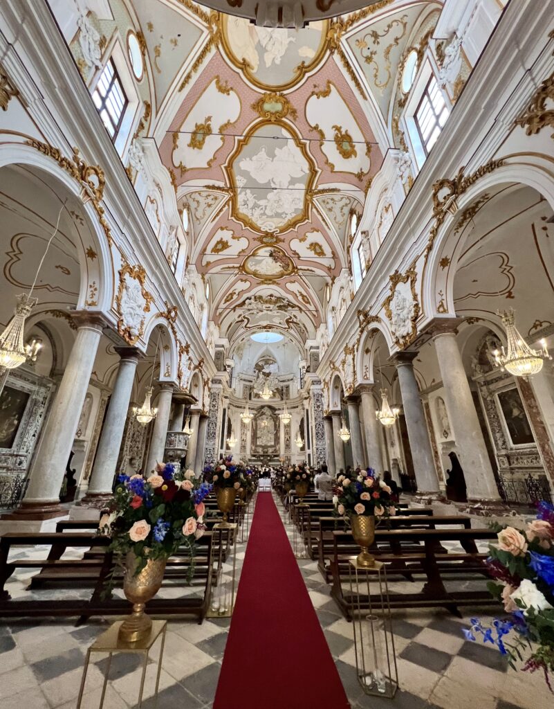 interior of Trapani Cathedral