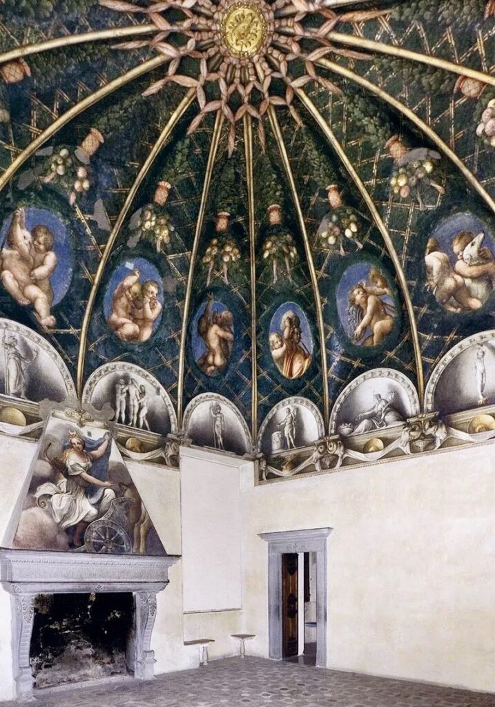 Correggio frescos