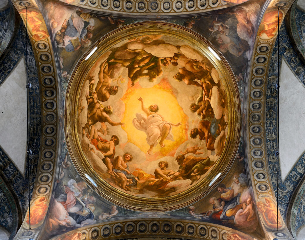 Correggio dome fresco, Image: CC BY-SA 4.0