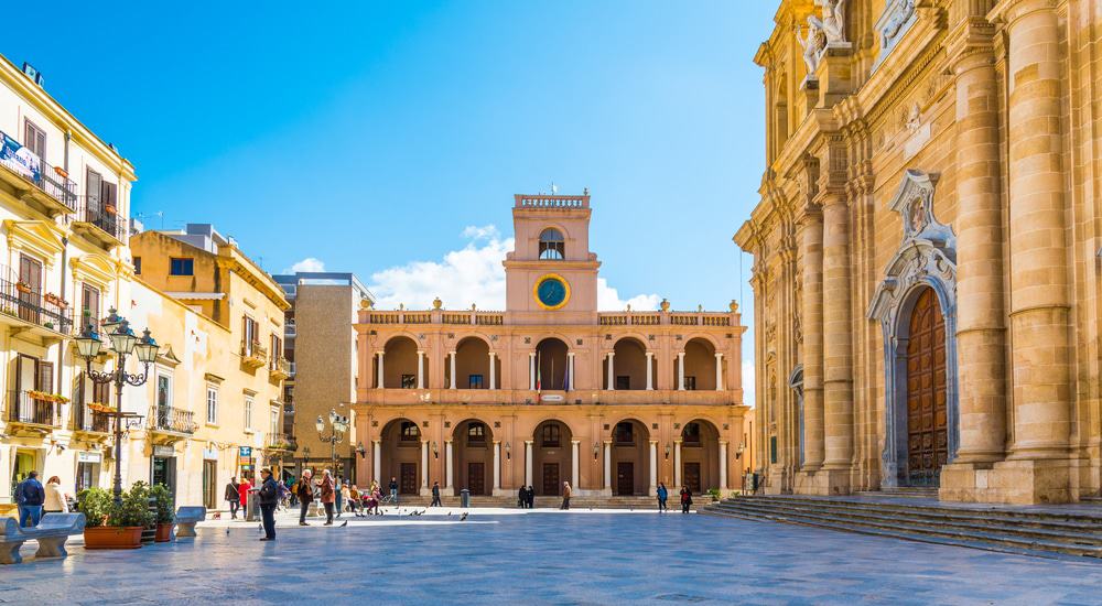 Piazza della Repubblica in Marsala