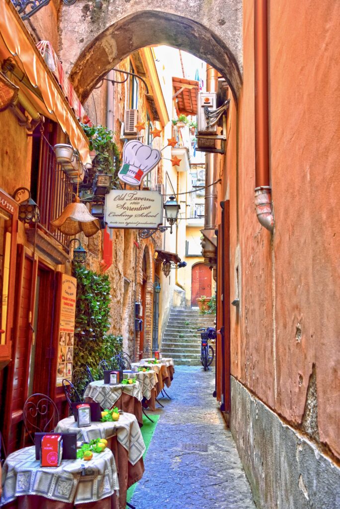 cute lane in Sorrento