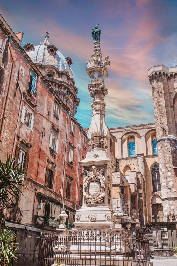 obelisk in Piazza Cardinale Sisto Riario Sforza