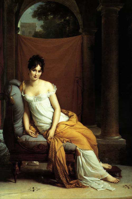 François Gérard, Portrait de Juliette Récamier, 1802-05.