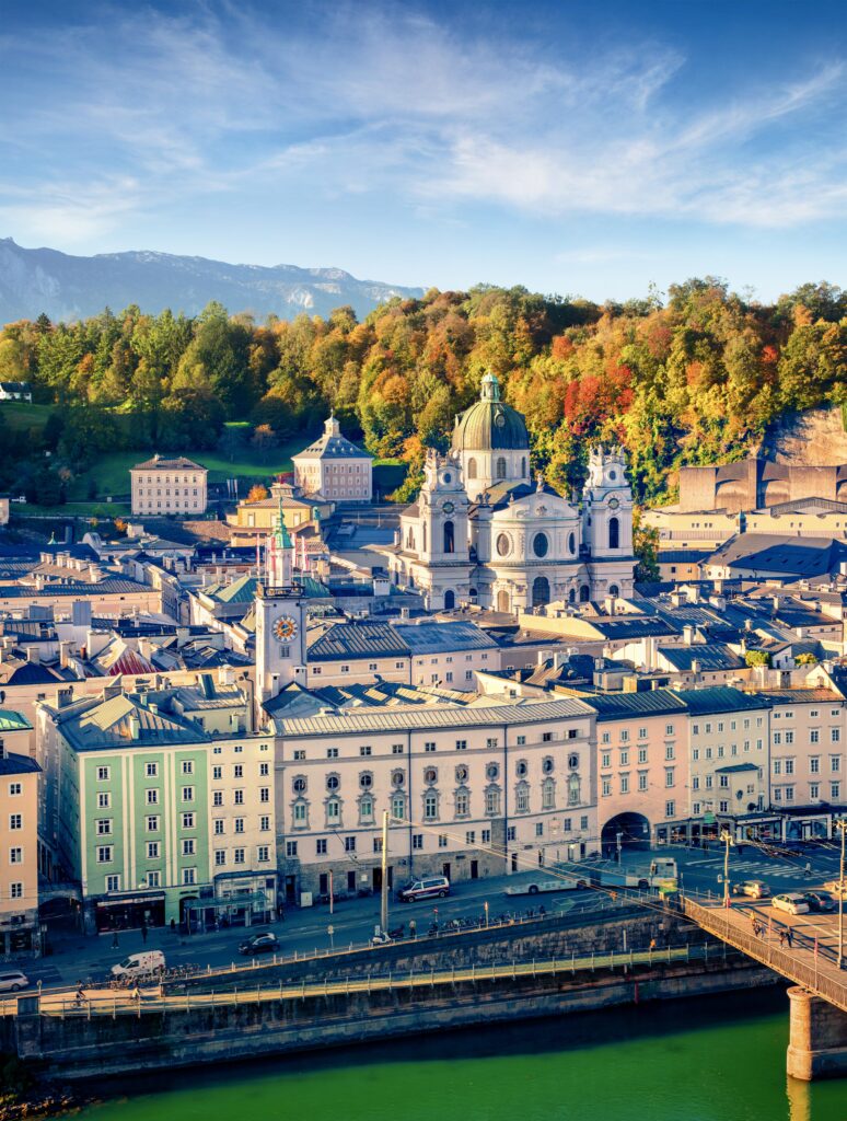 cityscape of Salzburg
