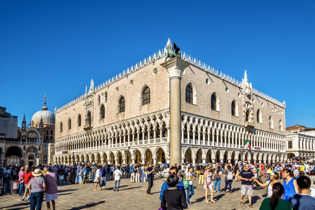 facade of the Doge's Palace