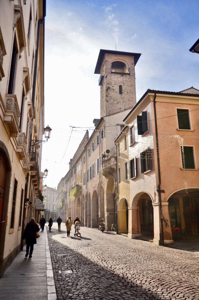 street int he town of Padua