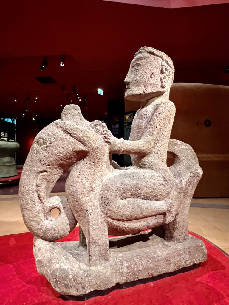 ceremonial sculpture from Sumatra