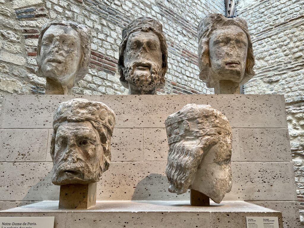 busts in the Gallery of Kings