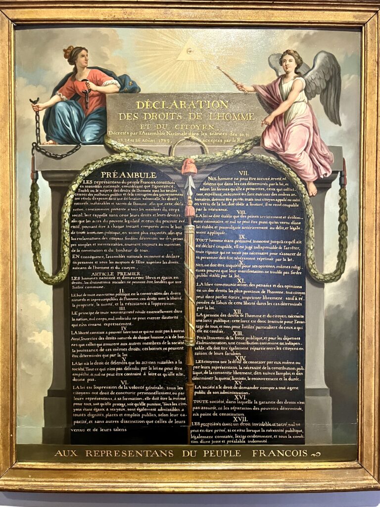 Declaration of the Rights of Man and of the Citizen