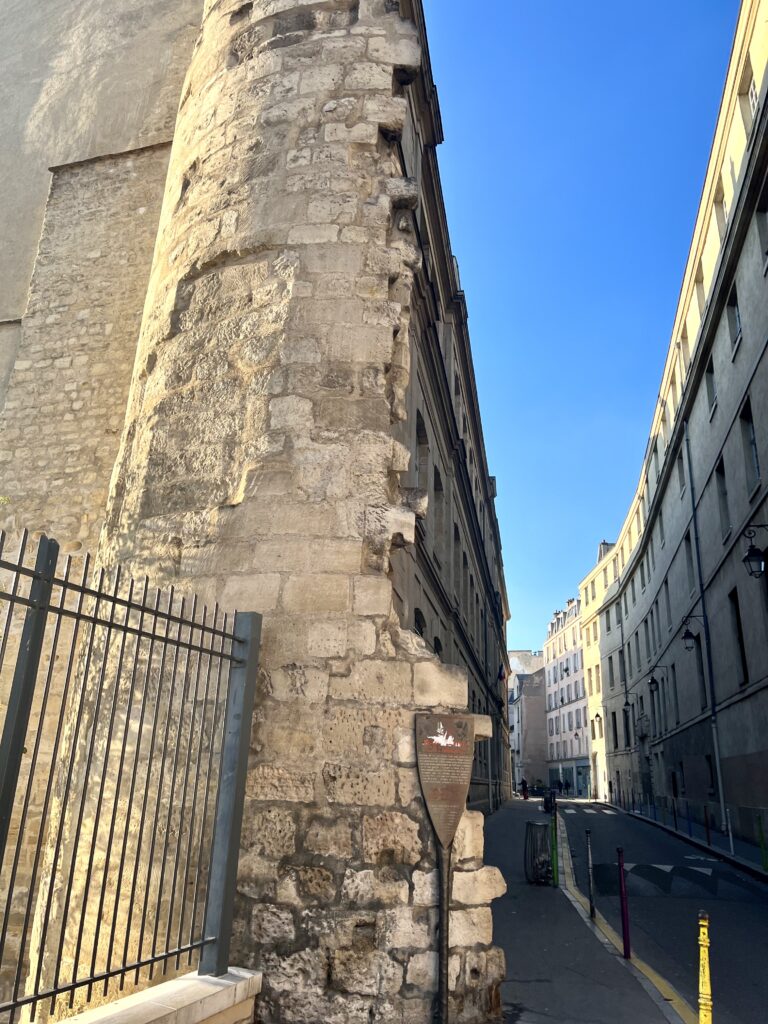 remnant of tower of city wall