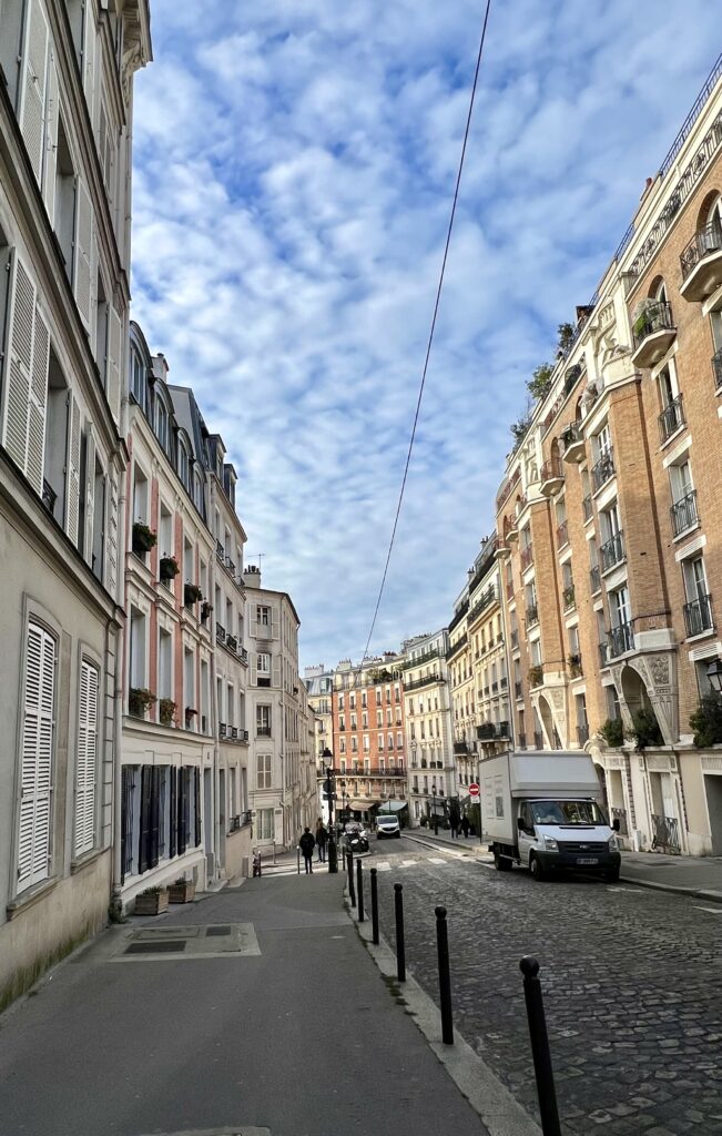 street in Montmartre