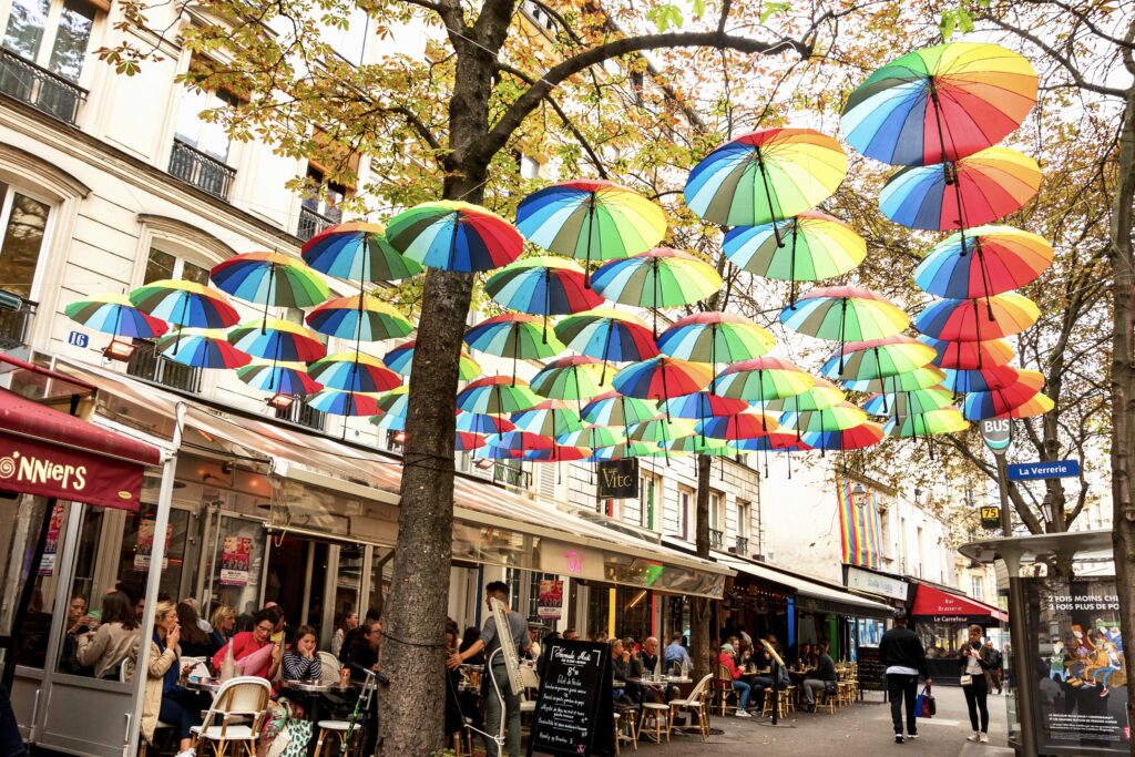 Cafe Ju on Rue de Rivoli