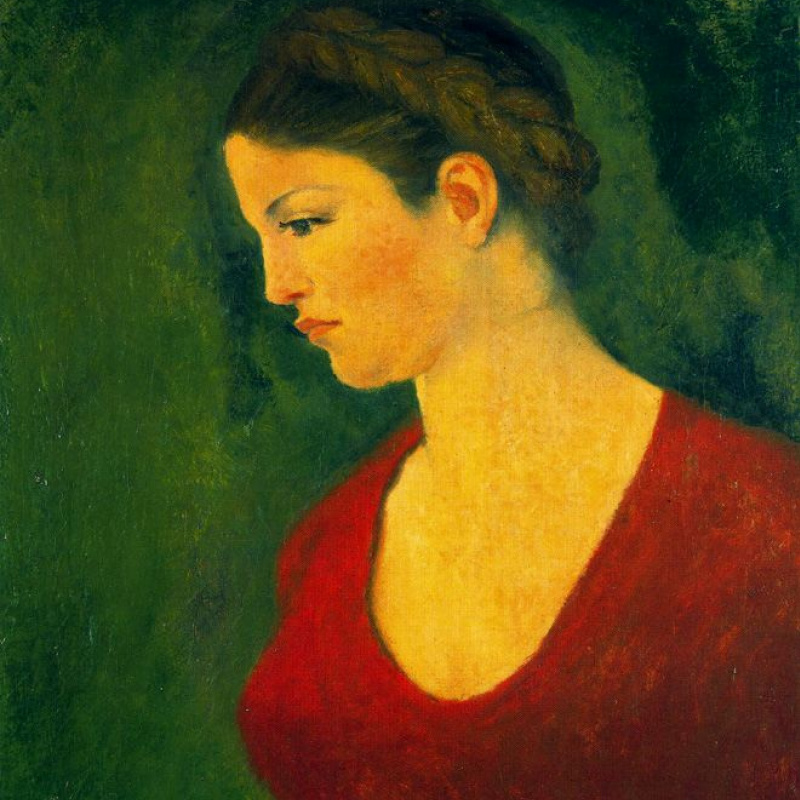 Girl in Red, 1940