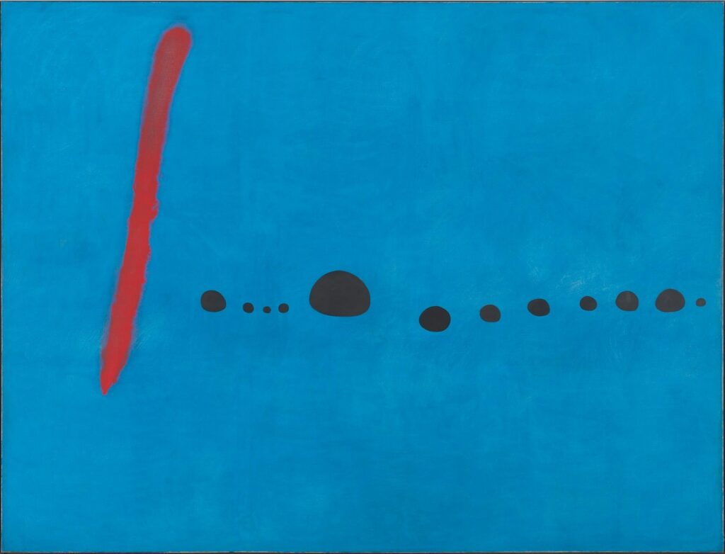 Joan Miró, Bleu II, 1961