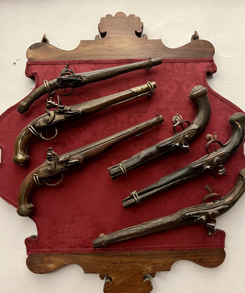 the count's collection of pistols