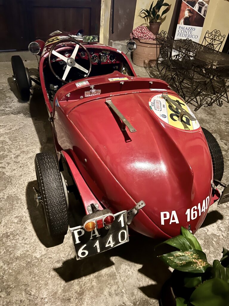 one of the count's race cars
