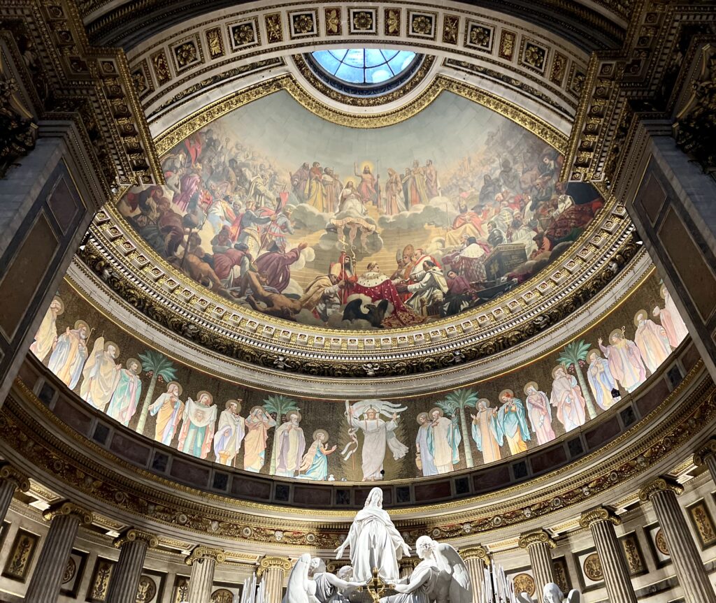 Ziegler frescos in the apse dome 