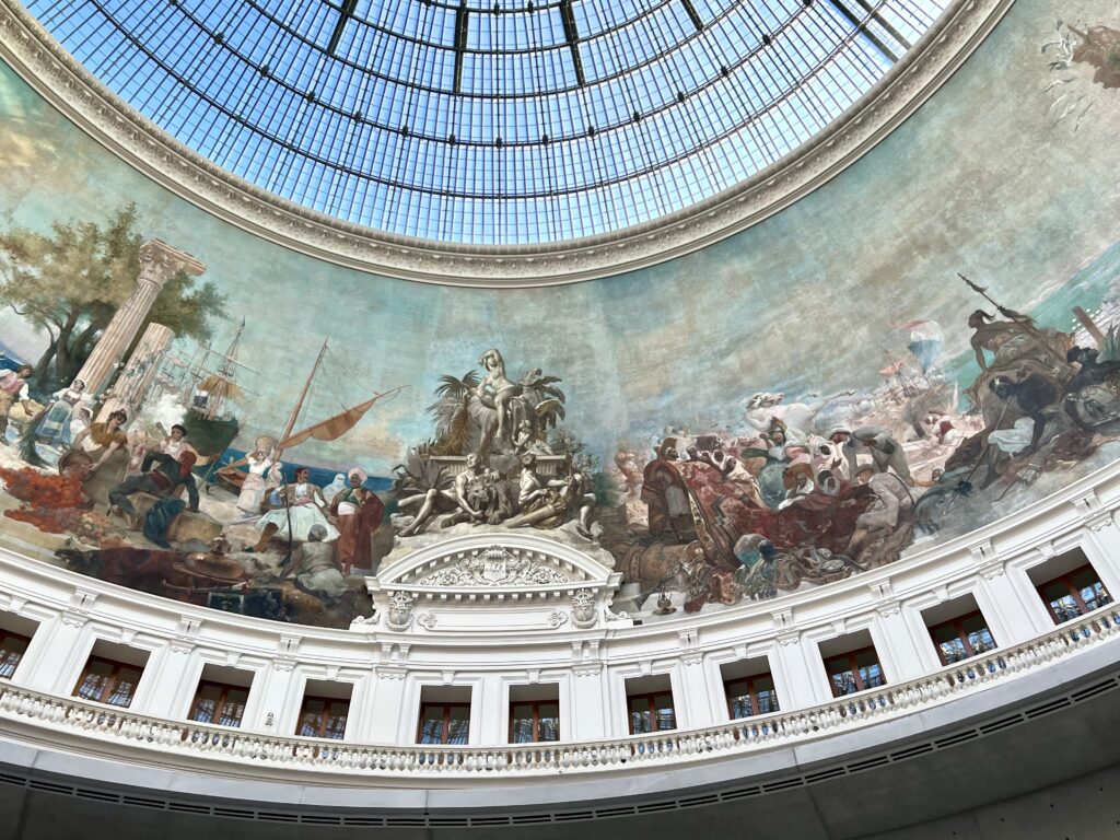 frescos under the dome