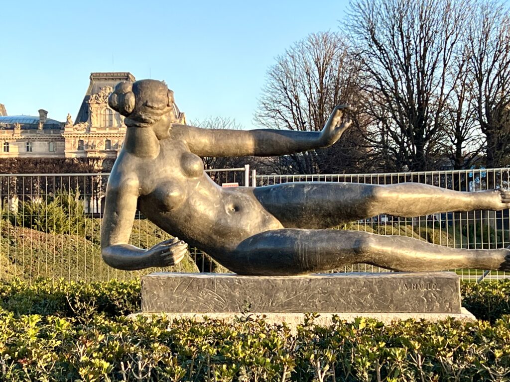 Maillol's Air in the Tuileries Gardens