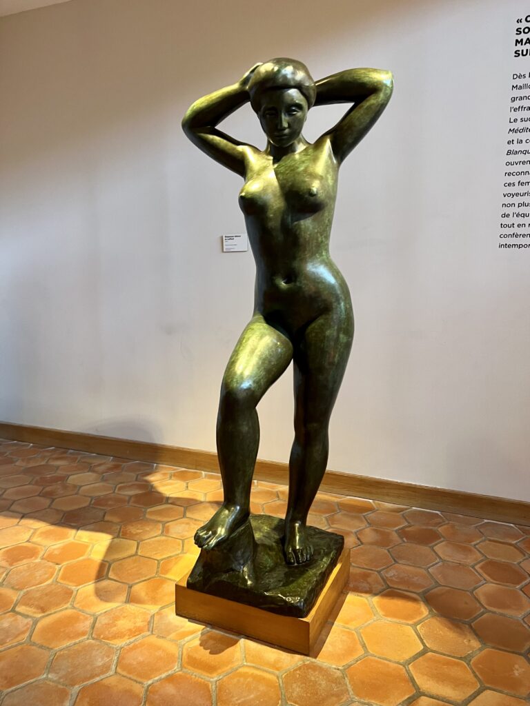 Maillol sculpture