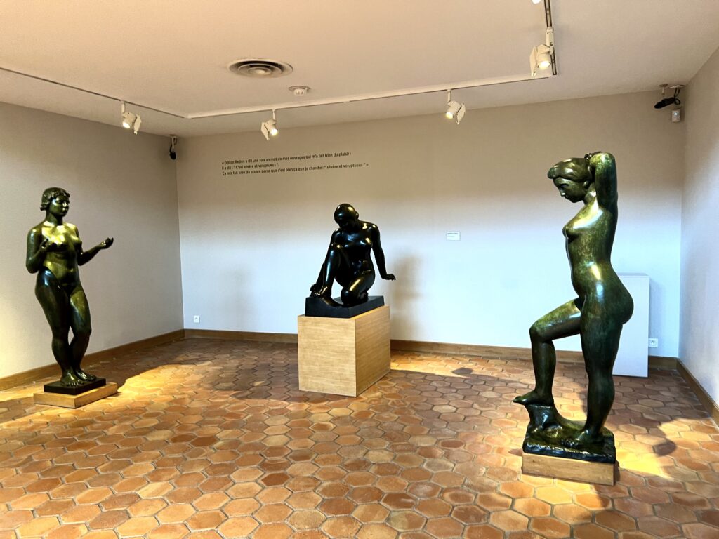 gallery in the Maillol Museum with his female nudes